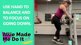 Glute Focused Reverse Lunge