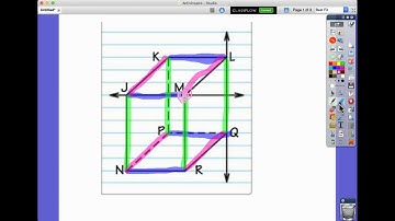 Parallel, Perpendicular & Intersecting on 3D shapes