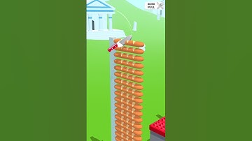 Slice It All Gameplay! Satisfying ASMR slicing game Level 593 #sliceltall #short