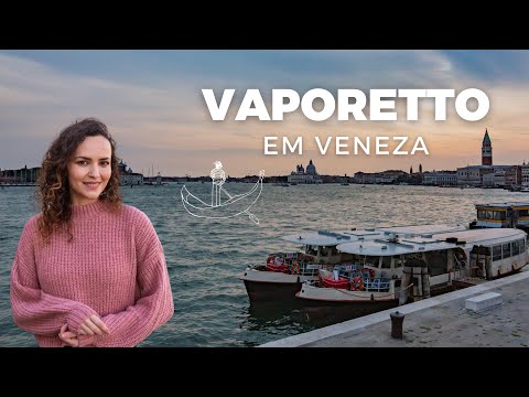 Vídeo: Transporte público em Veneza: O Vaporetto