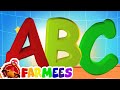 Canção abc | Desenhos animado | Animação | Farmees Português | Musica para bebes