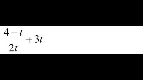 How to Add Algebraic Fractions — Simplify Like a Pro! 06