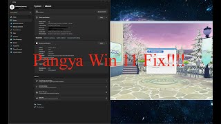 วิธีเล่นปังย่าใน Win 11 / 10 ที่จอฟ้า โดยไม่ใช้ VMWARE / How to fix Pangya Siam in Win 11/10
