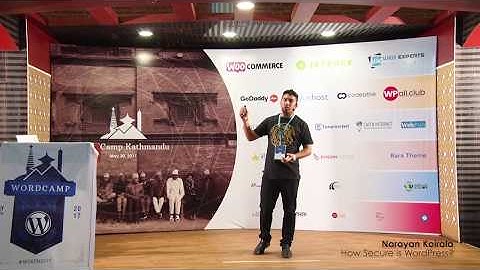 WordCamp Kathmandu 2017 - How Secure is WordPress?
