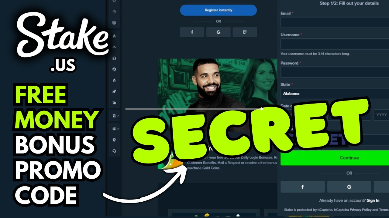 Stake US Free Money Bonus - How To Get Free Money