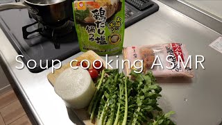 Soup cooking ASMR