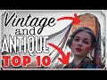 Top 10 Vintage and Antique Finds of 2020 ❃ A Curated Thrift Haul