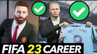 How To Create A New Career & Player In FIFA 23🤔😱