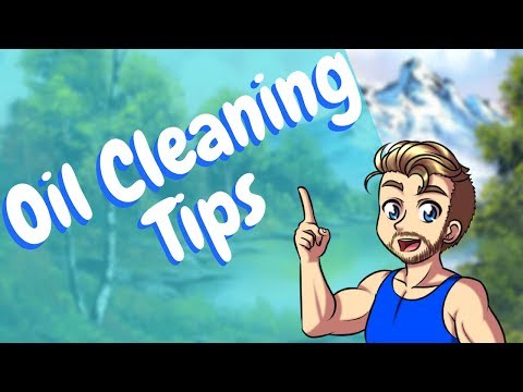 How To Clean Your Oil Paint Palette
