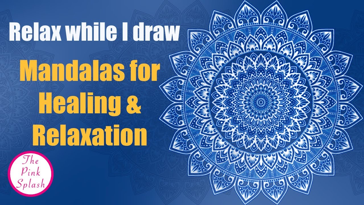 Meditate with Mandala | Relax while I draw #art #drawing #mandala - YouTube