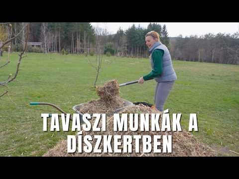 Tavaszi munkák a díszkertben - Borbás Marcsi: Kertem #borbásmarcsi #kertem #kert