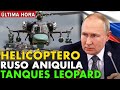 LOS HELICOPTEROS K-52 RUSOS SON LA PESADILLA DE LOS TANQUES LEOPARDS