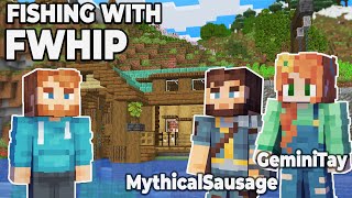 Empires SMP with GeminiTay & MythicalSausage : Fishing with fWhip (#1) Minecraft Podcast