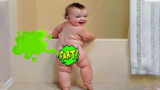 Try Not To Laugh With Babies Fart Moments  Funny Baby Videos