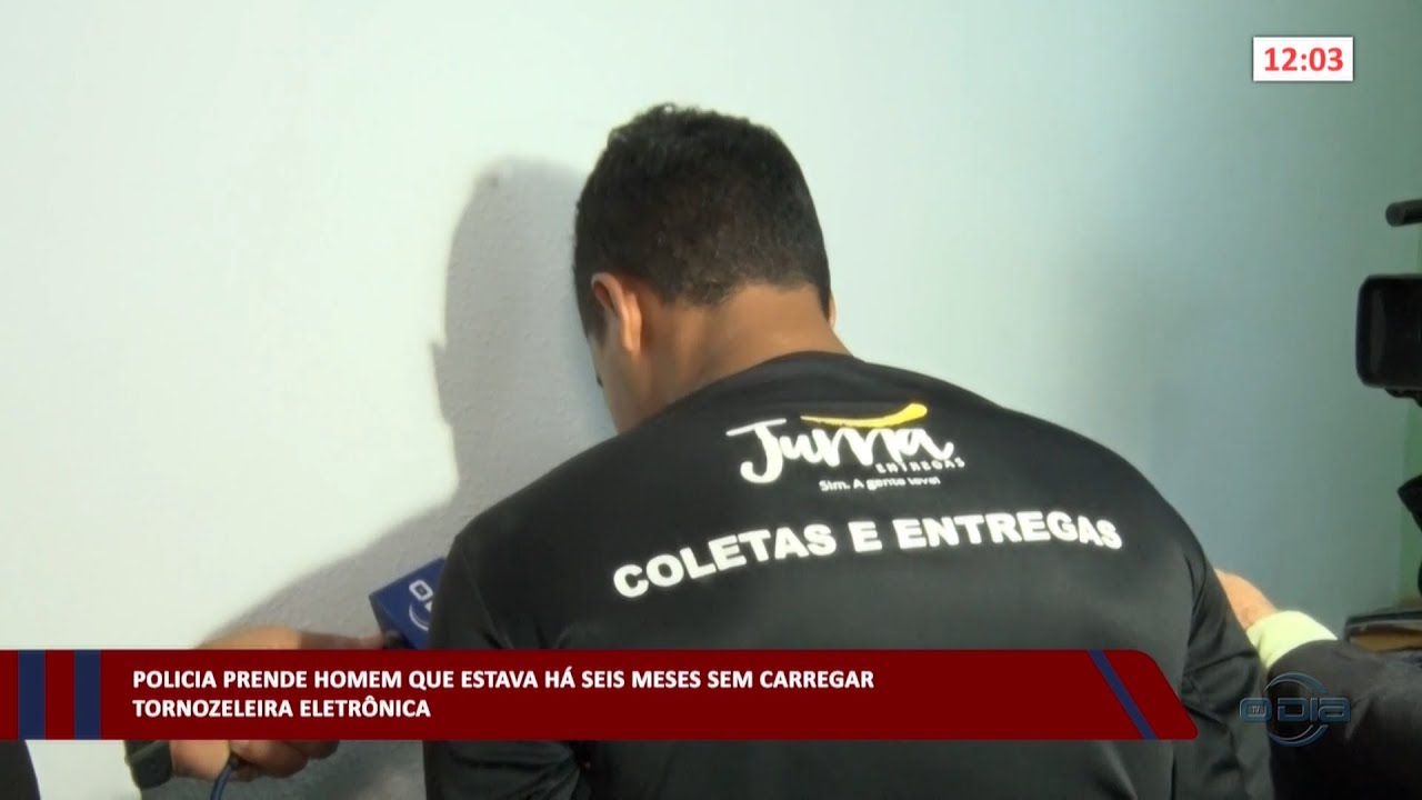 Polícia prende homem que estava há seis meses sem carregar tornozeleira eletrônica 26 05 2023