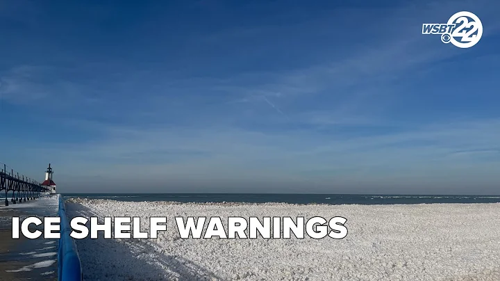 Warning: Ice shelf brings beauty and danger to Lake Michigan