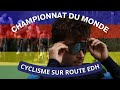 Championnat du monde de cyclisme sur route edh 2023  couvin  la course de lintrieur