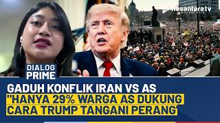 Gaduh Konflik Iran vs AS, Pengamat Intelijen: Hanya 29% Warga AS Dukung Cara Trump Tangani Perang
