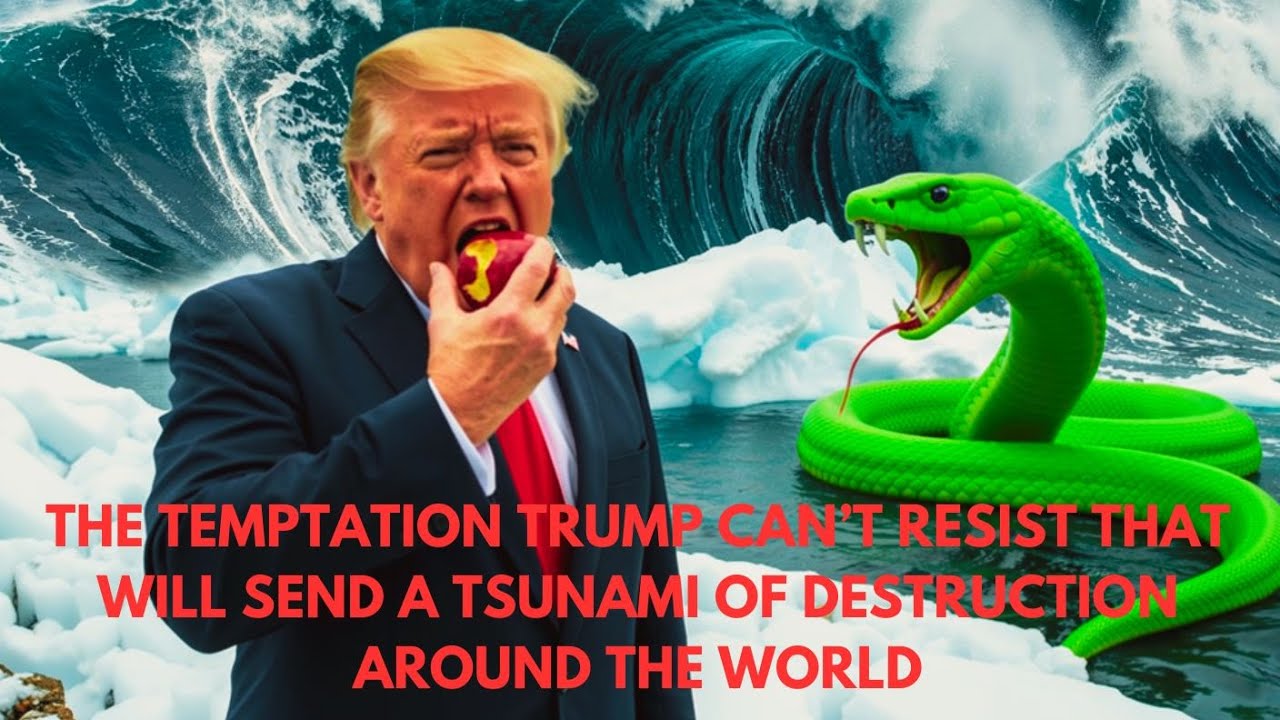 TRUMP TAKES A BITE AND BRINGS A WAVE OF DESTRUCTION WE CAN'T TURN BACK FROM 