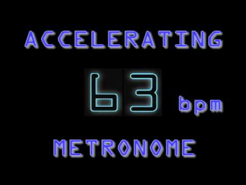 Metronome speed ramp