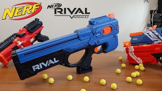 Бластер Нерф Nerf Rival Charger MXX 1200 Автоматический на батарейках Стреляет шариками