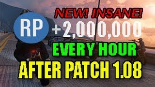 GTA 5 Online *NEW* Reputation RP Rep GLITCH AFTER PATCH 1.08 (2,000,000 RP / HR) [GTA V Multiplayer]