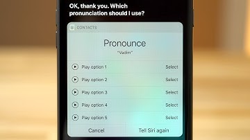 Teach Siri to pronounce names correctly on your iPhone