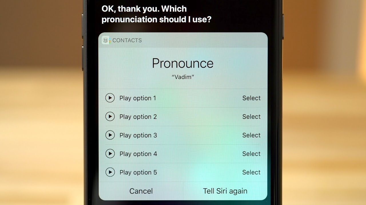 Teach Siri To Pronounce Names Correctly On Your Iphone