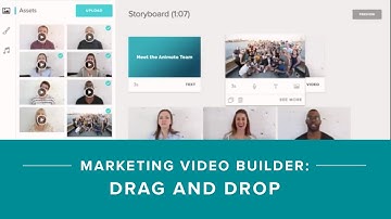 How To Drag And Drop Your Videos And Stills Into Marketing Videos