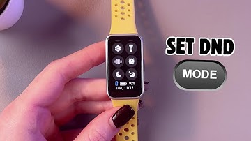 How to Enable Do Not Disturb Mode on HUAWEI Band 9