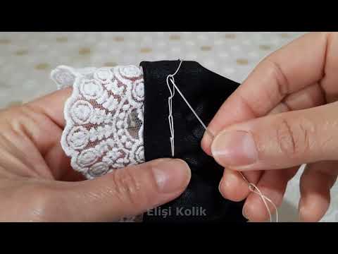 Dikiş Teknikleri |Elde Dikiş | Pratik Dikiş