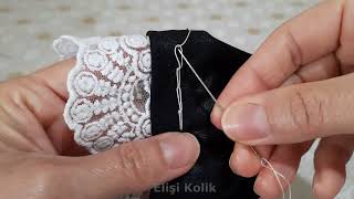 Dikiş Teknikleri Elde Dikiş Pratik Dikiş