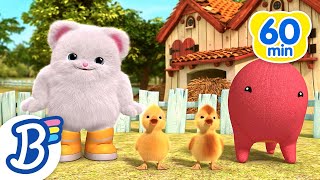 Six Little Ducks   More Badanamu Animal Songs | Kids Dance Songs & Videos