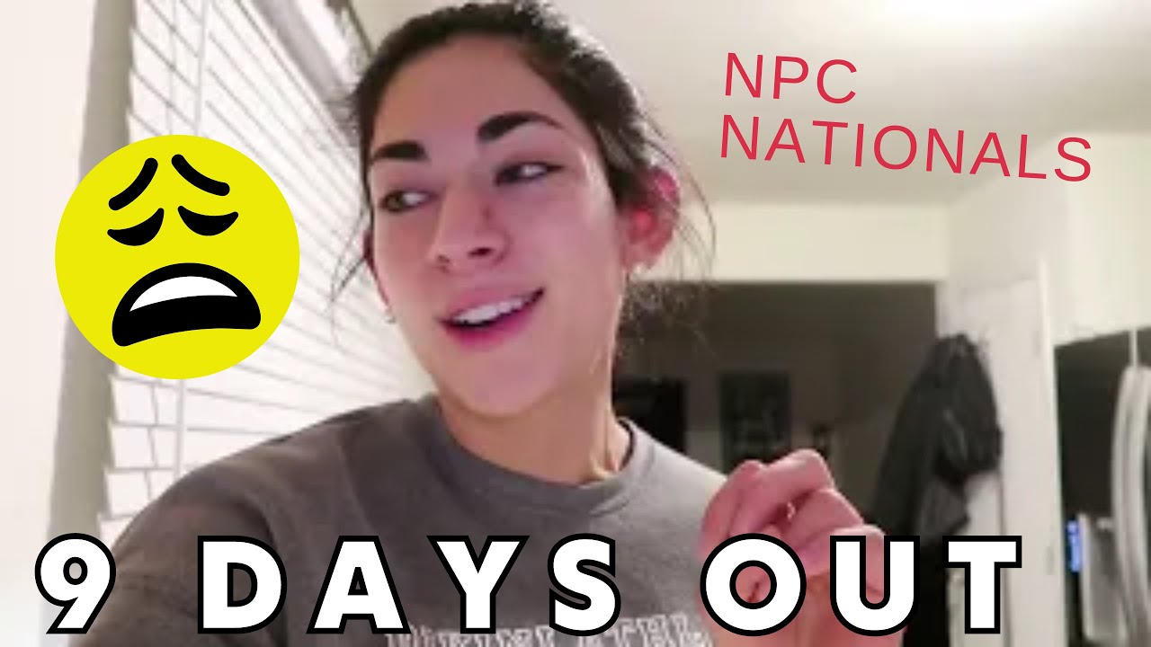 Super Close 9 Days Out Vlog Bikini Prep Youtube