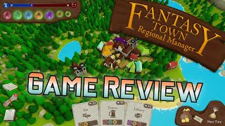 Fantasy Town Regional Manager (FTRM) | Gameplay Review | Card based Settlement Builder screenshot 3