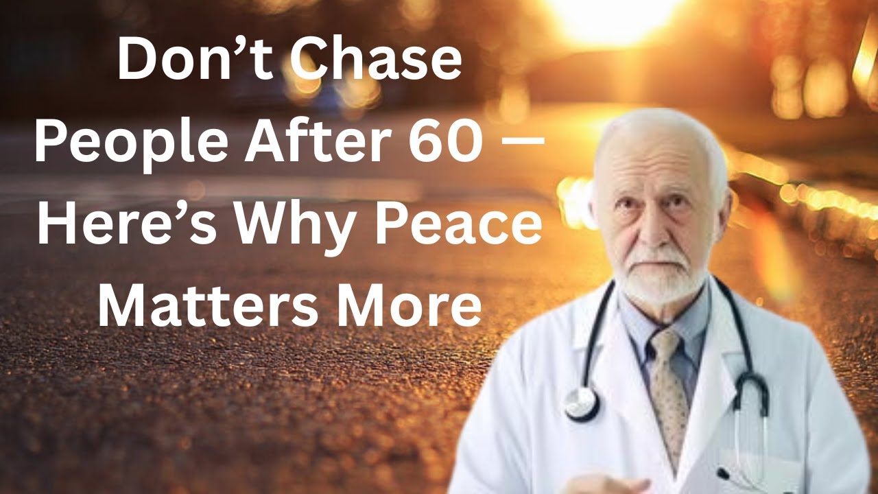 Don’t Chase People After 60 — Here’s Why Peace Matters More
