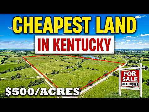11 ULTRA-CHEAP Kentucky Land Listings With MASSIVE ACREAGE — MOVE-IN READY Deals Gems
