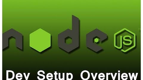 Frontend Local Setup 1 - Dev Setup Overview