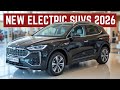 7 New Electric SUVs Coming In 2026