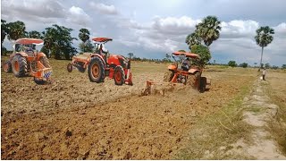 🚜 Kubota & MAN Plowing Tractor | The Best Tractor in the World