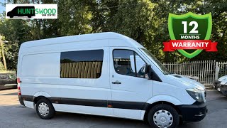 IDEAL CAMPER CONVERSION - 2016 MERCEDES SPRINTER MWB CREW COMBI VAN 6 SEATS IDEAL CAMPER CONVERSION - 2016 MERCEDES SPRINTER MWB CREW COMBI VAN 6 SEATS