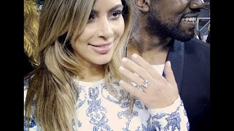 Watch: Kanye West Proposes to Kim Kardashian! - HipHollywood.com