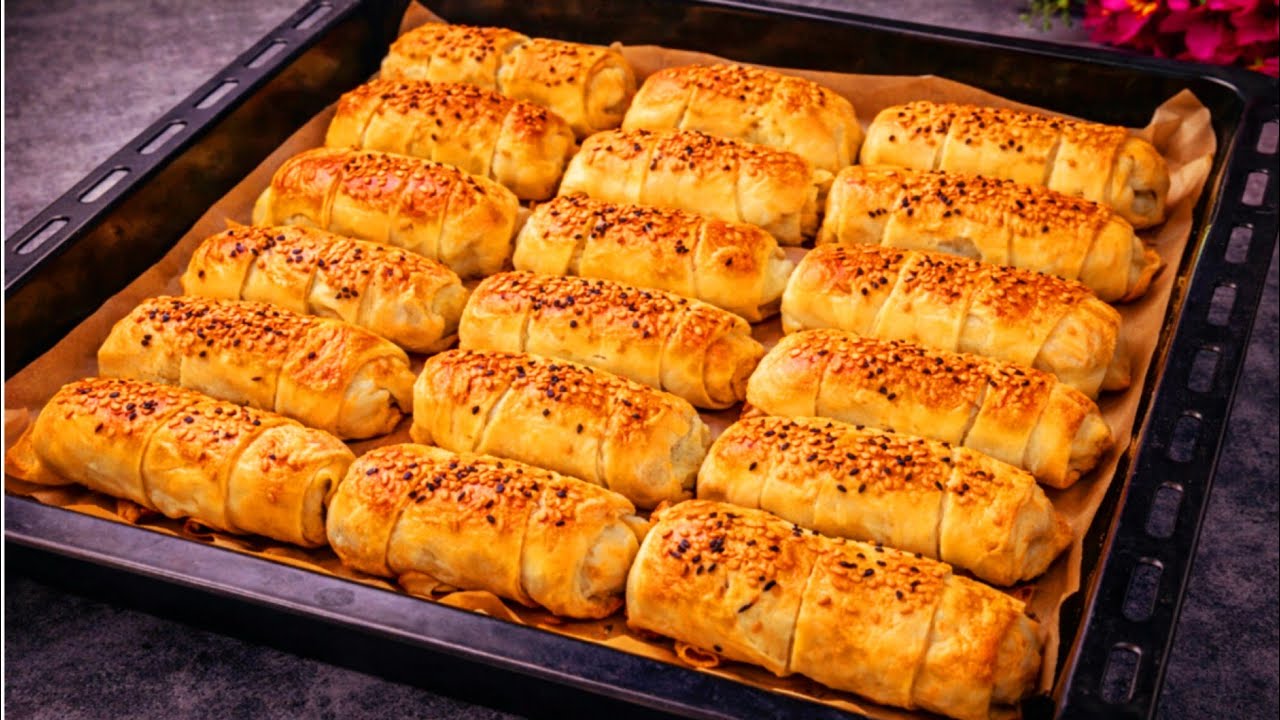 مملحات بدون اللحوم مورقين ومقرمشين بالحشوة البطاطس و بالعجينة لي تهميك من ورقة البسطيلة