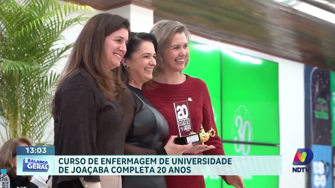 Evento comemora duas décadas da Enfermagem da Unoesc Joaçaba