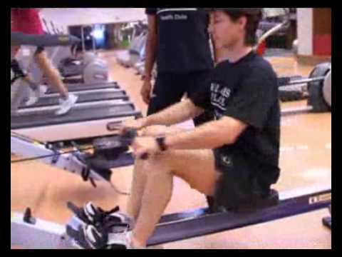 Remo: ejercicio en el gimnasio