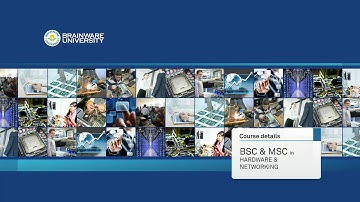 Brainware University Course - B.Sc & M.Sc in Hardware and Networking