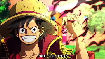 ¿En qué episodio Luffy se convierte en Rey de los piratas?