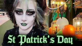 Get Ready With Me for St Patrick's Day + Mini Vlog | Black Friday