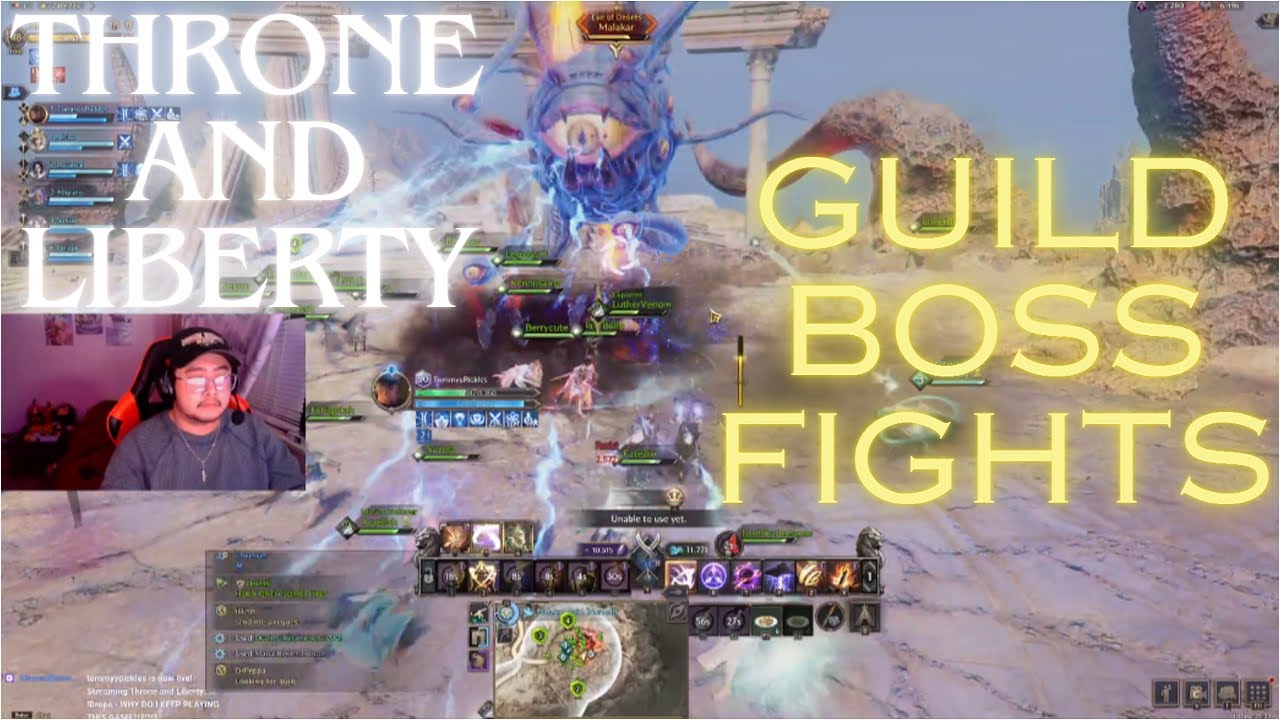 My First Time Fighting in Guild Raids/Bosses w/ One of the Top Guilds (LIMBO) - Throne and Liberty