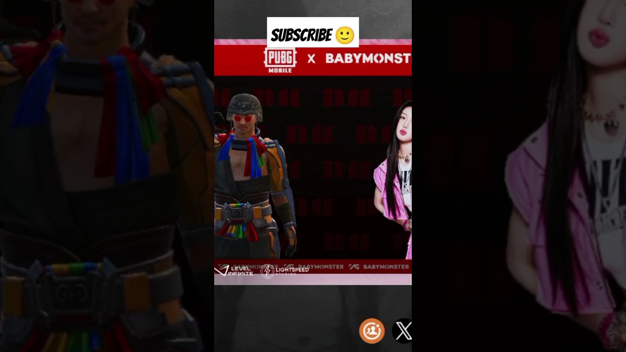 PUBG mobile New Girl 